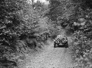 BSA car taking part in a motoring trial, c1930s. Artist: Bill Brunell