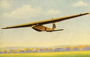 Josef Prints: BSV Luftikus glider, 1932. Creator: Unknown
