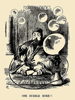 One Bubble More!! (From Punch Magazine), 1877. Creator: Tenniel, Sir John (1820-1914)