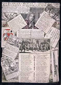 The Bubblers Medley, or a Sketch of the Times, 1720