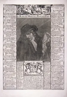 Distress Gallery: The Bubblers Mirrour, or Englands Folly, 1720