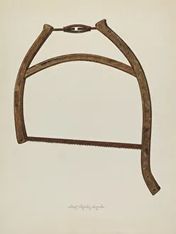 Buck Saw, 1938. Creator: Lloyd Charles Lemcke