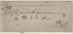 Tonalism Prints: The Bucking Horse. Creator: James McNeill Whistler (American, 1834-1903)