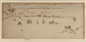 Bucking Prints: The Bucking Horse, Wild West, 1887. Creator: James Abbott McNeill Whistler