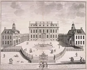 Buckingham House Prints: Buckingham House, Westminster, London, c. 1710