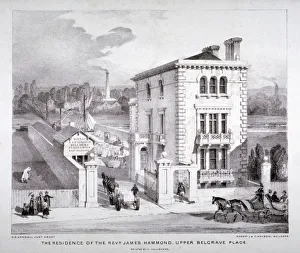 Builder Prints: Buckingham Palace Road, Westminster, London, c1840. Artist: Charles Joseph Hullmandel