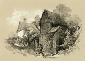 Harding Jd Prints: Buckland, Near Dorking, from Picturesque Selections, c. 1859-60