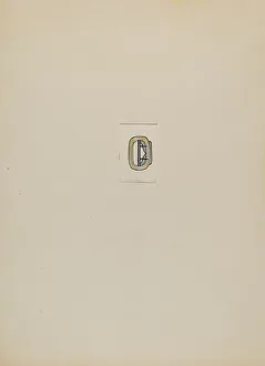 Buckles Gallery: Buckle, c. 1936. Creator: Charles Criswell