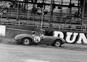 Race Track Prints: Buckler Ford at Silverstone 1961, M.Fielden