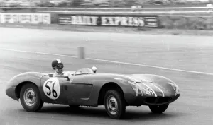 Race Track Prints: Buckler Ford at Silverstone 1961, M.Fielden