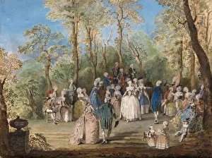 Evening Society Prints: The bucolic dance