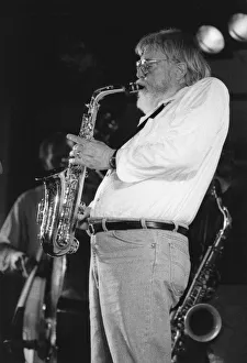 Bud Shank, Peterborough, Cambridgeshire, 1995. Creator: Brian Foskett