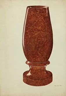 Bud Vase, c. 1937. Creator: Vera Van Voris