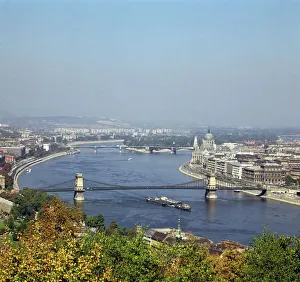 River Danube Prints: Budapest and the river Danube