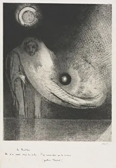 Odilon Redon French Prints: The Buddha, 1895. Creator: Odilon Redon (French, 1840-1916); Auguste Clot (French