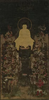 The Buddha Preaching the Perfection of Wisdom (Prajnaparamita) Sutra, 14th century