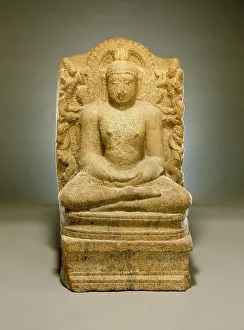 Shaka Nyorai Prints: Buddha Shakyamuni, 11th century. Creator: Unknown