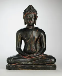 Shaka Nyorai Prints: Buddha Shakyamuni, 15th century or later. Creator: Unknown