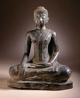 Shaka Nyorai Prints: Buddha Shakyamuni, 17th-18th century. Creator: Unknown