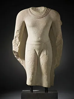Sandstone Prints: Buddha Shakyamuni, c.450. Creator: Unknown