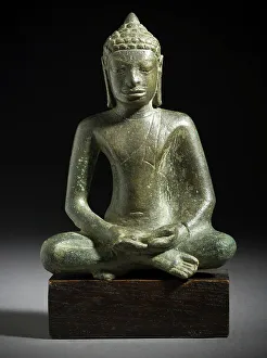 Shaka Nyorai Prints: Buddha Shakyamuni (image 1 of 2), 8th-9th century. Creator: Unknown