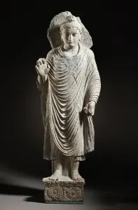 Shaka Nyorai Prints: Buddha Shakyamuni (image 2 of 11), 2nd-early 3rd century. Creator: Unknown