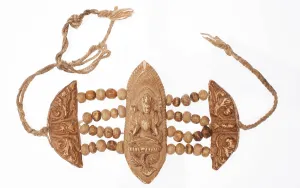 Beads Prints: Buddhist ceremonial bracelet, 1800s. Creator: Unknown