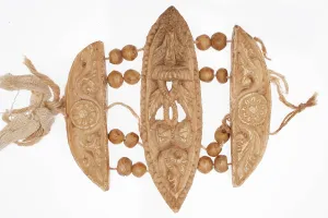 Beads Prints: Buddhist ceremonial bracelet, 1800s. Creator: Unknown