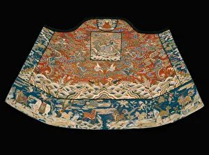 Vestments Prints: Buddhist Monks Cape (Incomplete), China, Qing dynasty (1644-1911), 1650 / 1700
