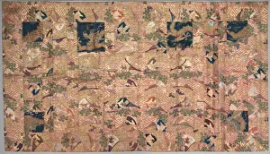 Buddhist Priest Robe and Sash, 1800s. Creator: Unknown