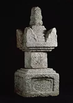 Geometrical Collection: Buddhist Tower in Form of a Pagoda (Hokyointo), 13th century. Creator: Unknown