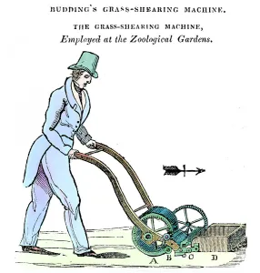 Buddings Grass-shearing Machine, c1832