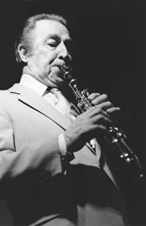 Buddy Prints: Buddy Defranco, Bulls Head, Barnes, London, 1995. Creator: Brian Foskett