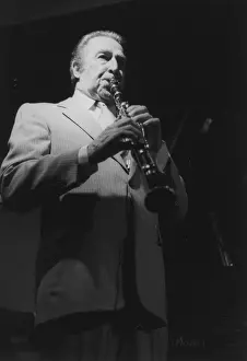 Clarinetist Prints: Buddy de Franco, North Sea Jazz Festival, Netherlands, 1994. Creator: Brian Foskett