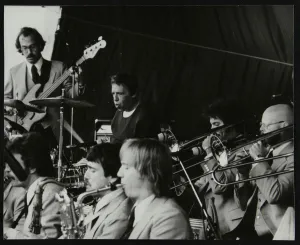Buddy Prints: Buddy Rich in concert at the Newport Jazz Festival, Ayresome Park, Middlesbrough, 1978