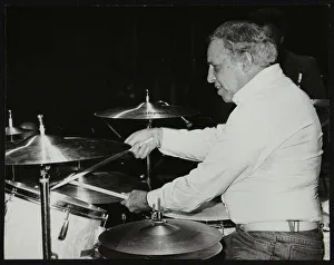 Drum Prints: Buddy Rich on the drums, Royal Festival Hall, London, June 1985. Artist: Denis Williams