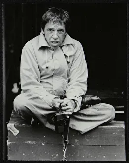 Legs Crossed Prints: Buddy Rich in Middlesbrough, 1978. Artist: Denis Williams
