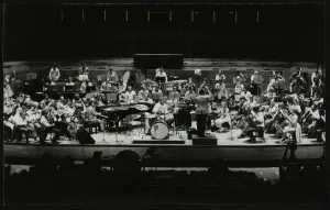 Auditorium Gallery: Buddy Rich and the Royal Philharmonic Orchestra in concert at the Royal Festival Hall, London, 1985