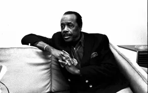 Buddy Tate, London, February 1983. Artist: Brian O Connor