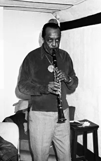 Buddy Tate, London, February 1983. Artist: Brian O Connor