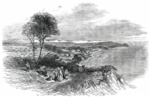 Budleigh Salterton, Devon, 1850. Creator: Unknown