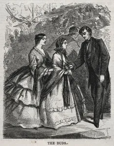 Winslow Homer American Prints: The Buds, 1860. Creator: Winslow Homer (American, 1836-1910)