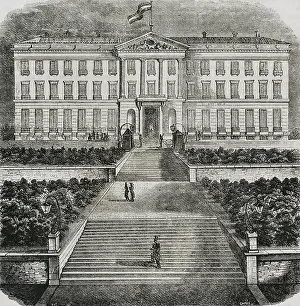 Duchess Prints: Buenavista Palace, Madrid, Spain, 1853. Creator: Tomas Carlos Capuz