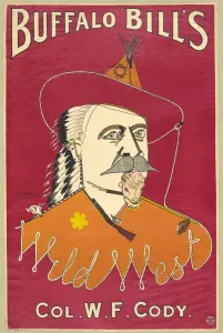 Gold Prospector Prints: Buffalo Bills, Col. W. F. Cody, 1890