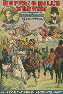 Buffalo Bill's wild west and congress of rough riders of the world, c1899. Creator: Unknown