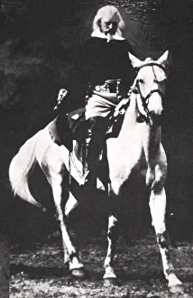 Buffalo Bill towards the end of his Wild West Show days, late 19th or early 20th century