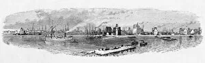 Buffalo Harbor, from the Breakwater, 1883