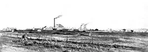 Mine Prints: The Buffelsdoorn Mine: general view of Buffelsdoorn Works