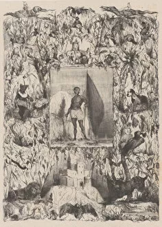 Celestin Francois Nanteuil Leboeuf Gallery: Bug-Jargal, ca. 1832. Creator: Célestin Nanteuil
