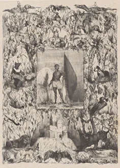 Célestin François Nanteuil Gallery: Bug-Jargal, ca. 1832. Creator: Célestin Nanteuil
